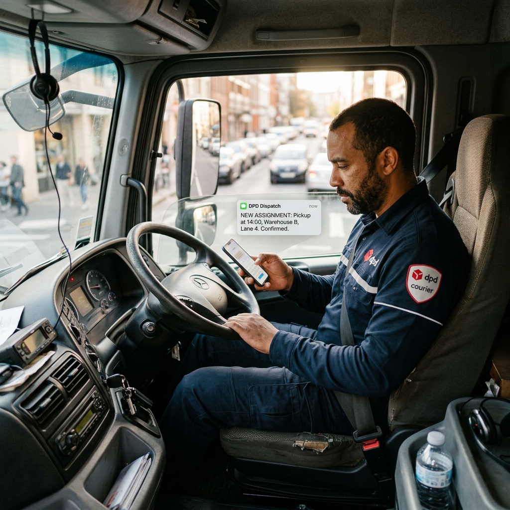 Driver on Phone